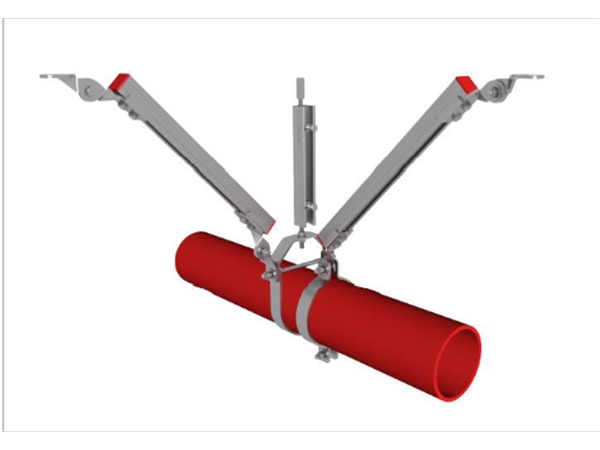 分体式单水管抗震支吊架